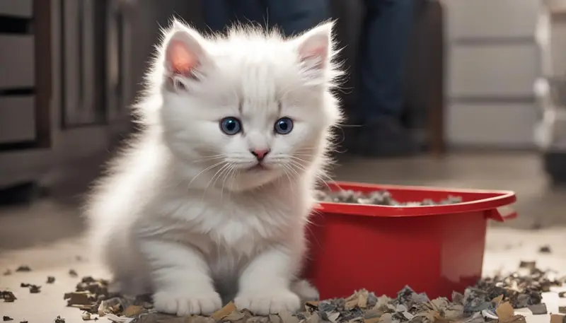kitten poop problems