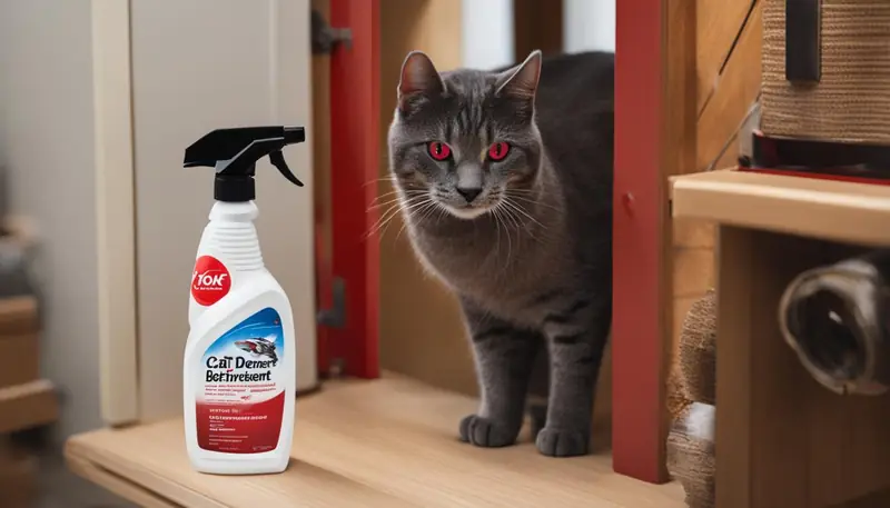 how to train cats to stop scratching doors in the morning