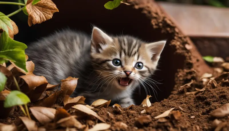 disciplining kittens