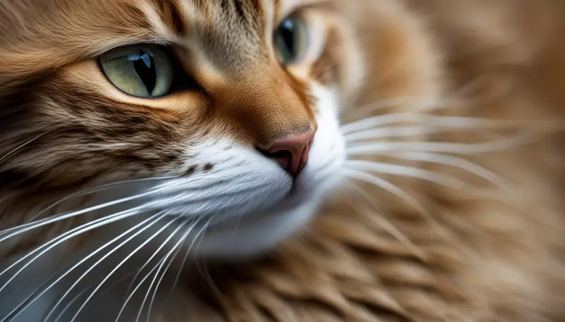 blind cat
