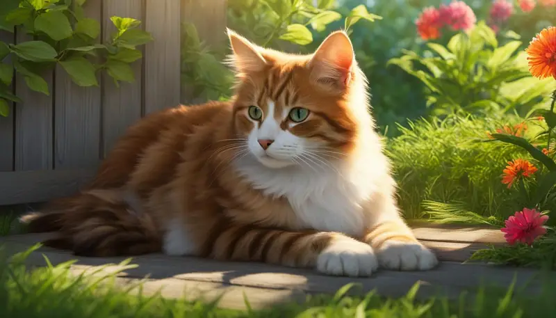keeping cats safe in the yard