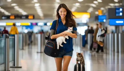 traveling with a kitten