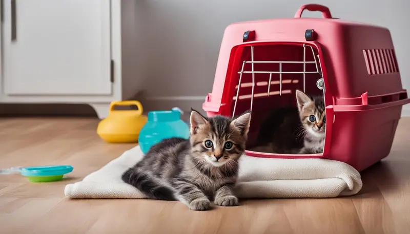 kitten travel essentials