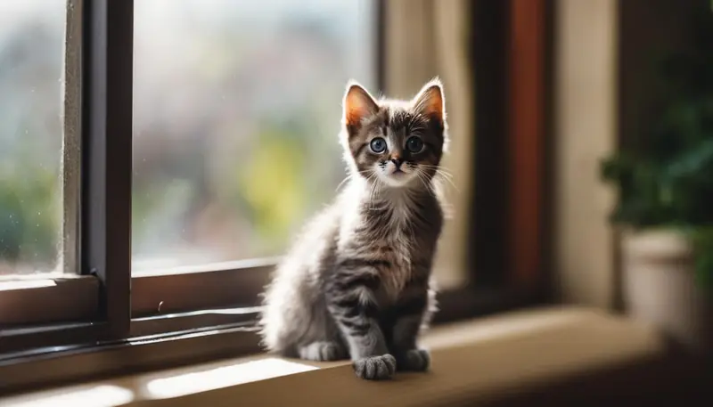 kitten meowing