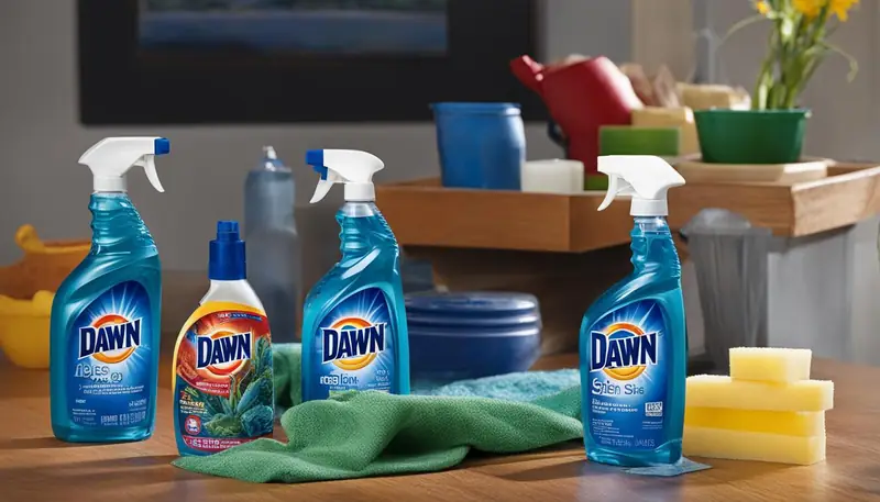 Dawn dish soap and mites