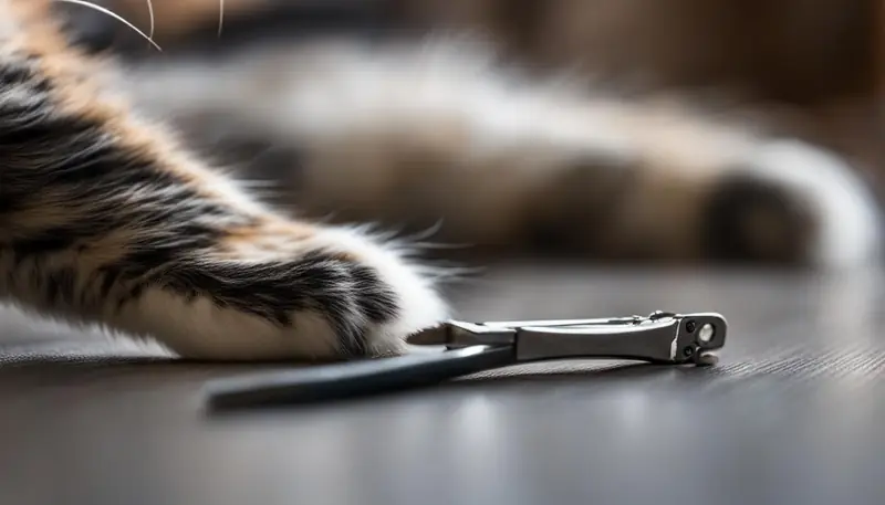 clipping cat's claws