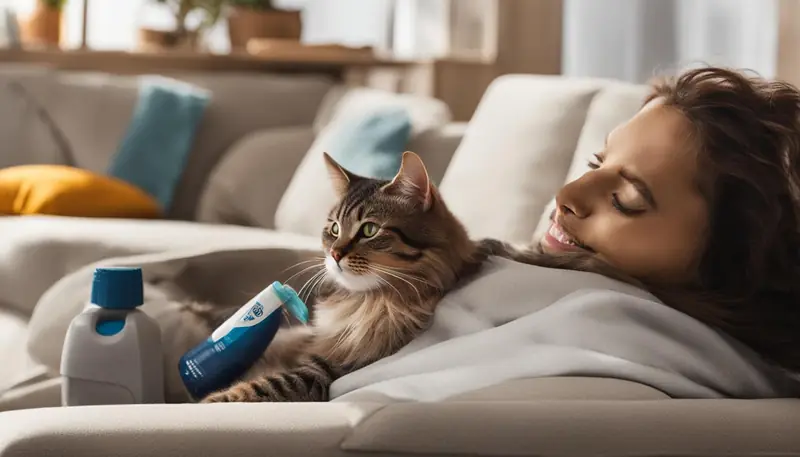 cat safety using Febreze