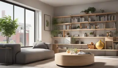 cat-friendly studio apartment