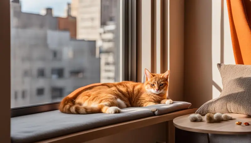 cat-friendly apartment living