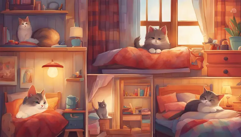 cat daily routine