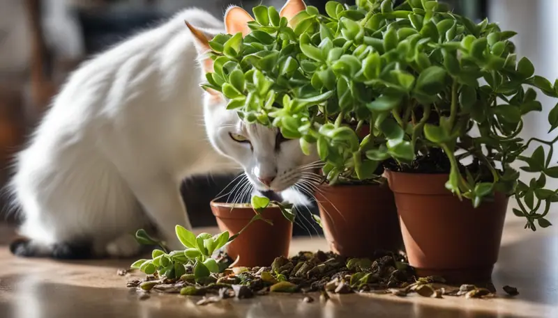 jade plants and cats