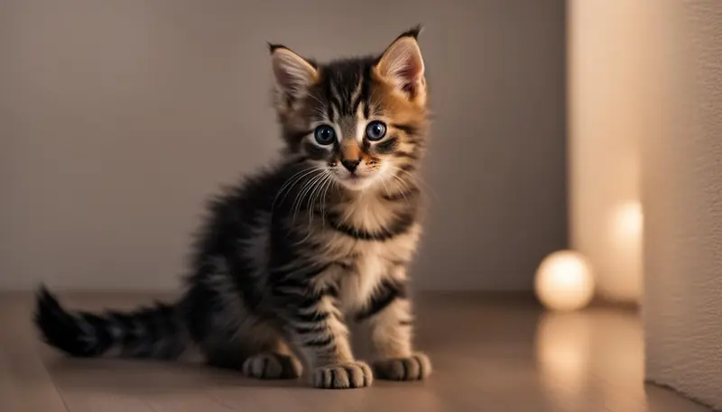 timid kitten