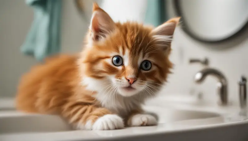 kitten grooming