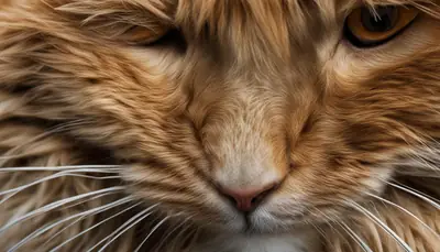 mats in cat's fur