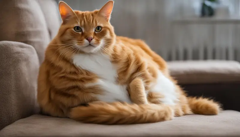overweight cat