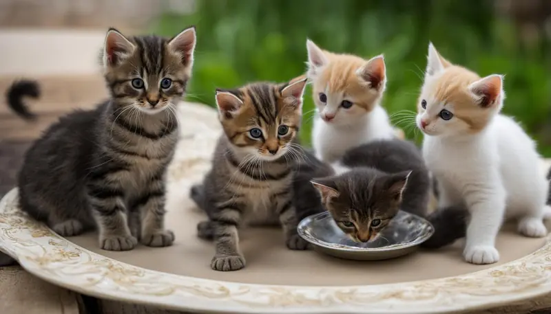 weaning kittens at 12 weeks