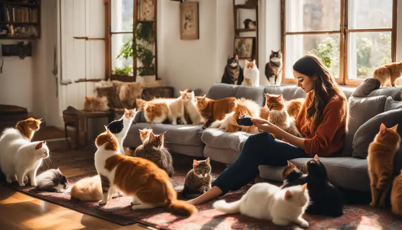 professional cat sitter