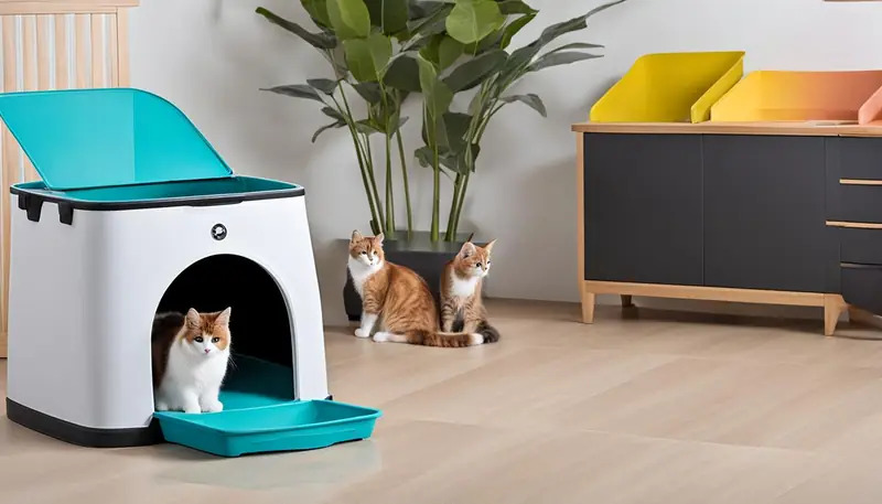 Petphabet Jumbo Hooded Cat Litter Box