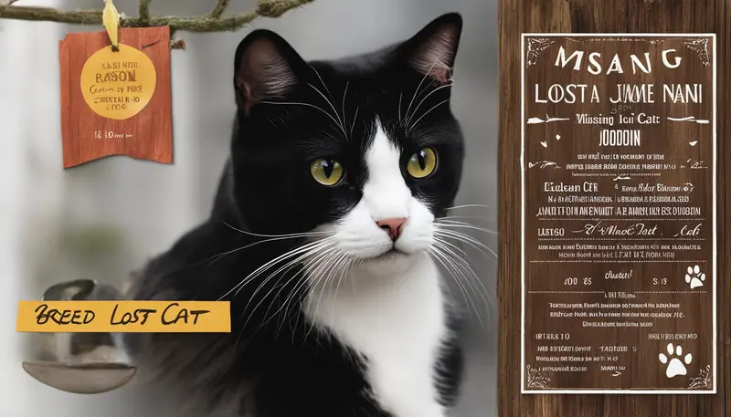 lost cat poster