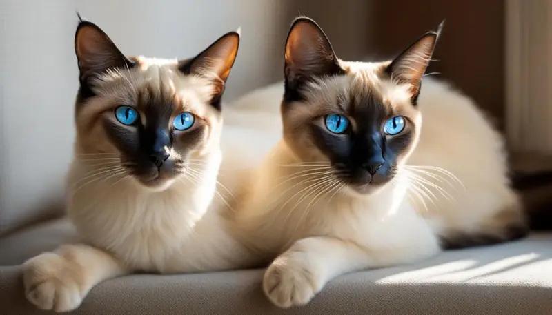 Medium Hair Siamese Cat