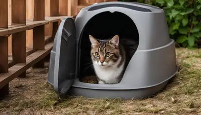 cats eliminating outside the litter box