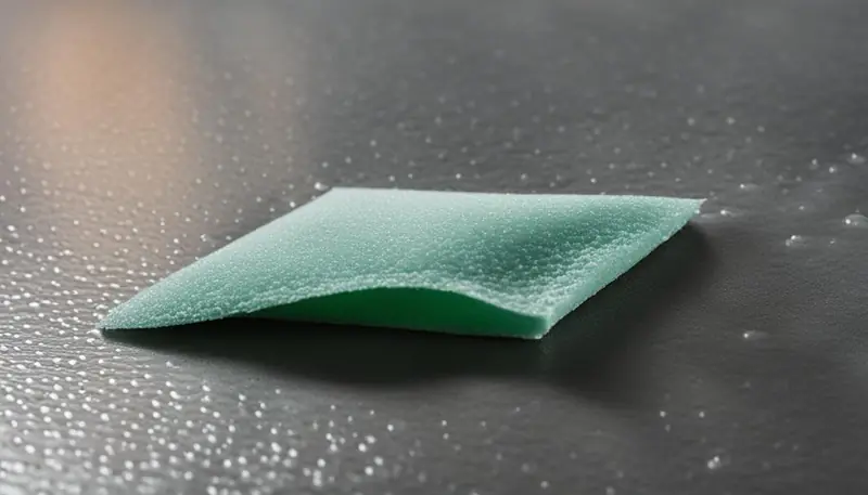 absorbent pad wet wipe