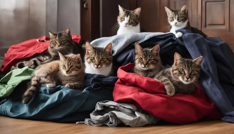 multiple cats