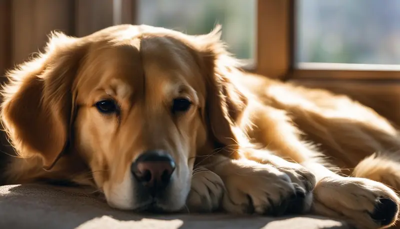 dog acting like a cat