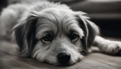 signs of an aging dog