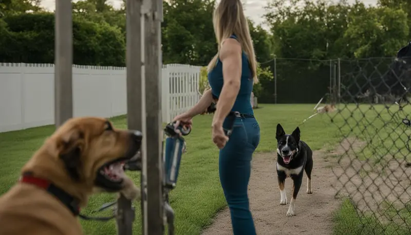 dealing with aggressive dogs