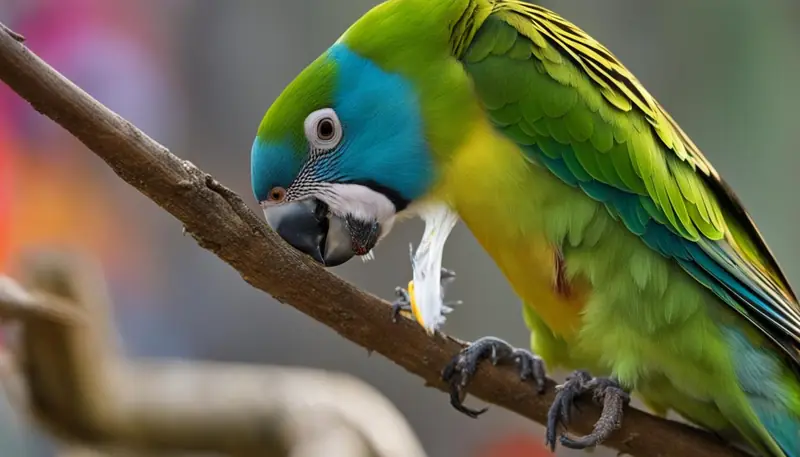 parakeet chattering