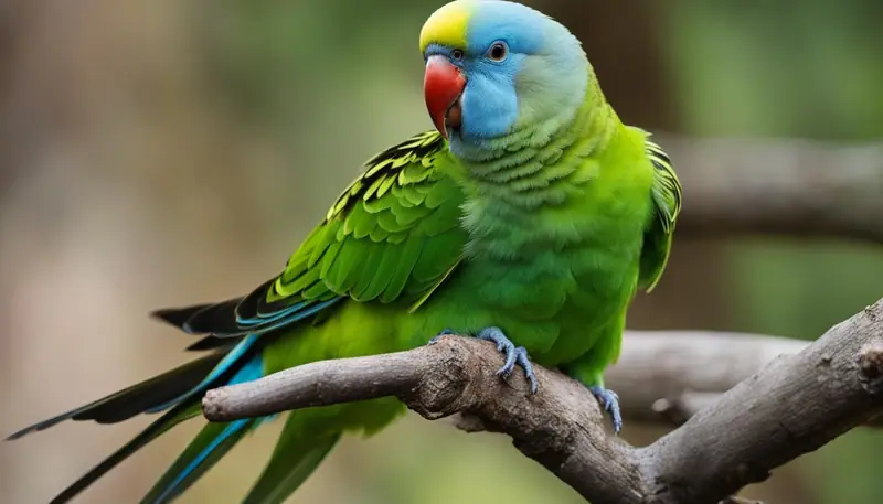 Parakeet squawking