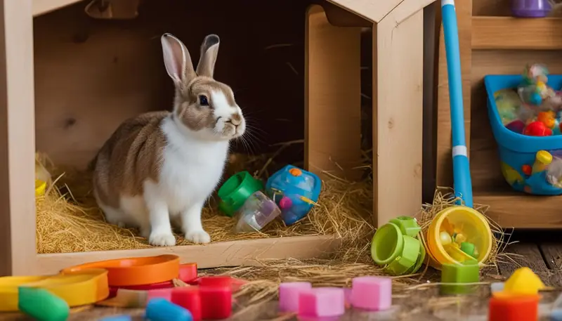 rabbit nursing schedule