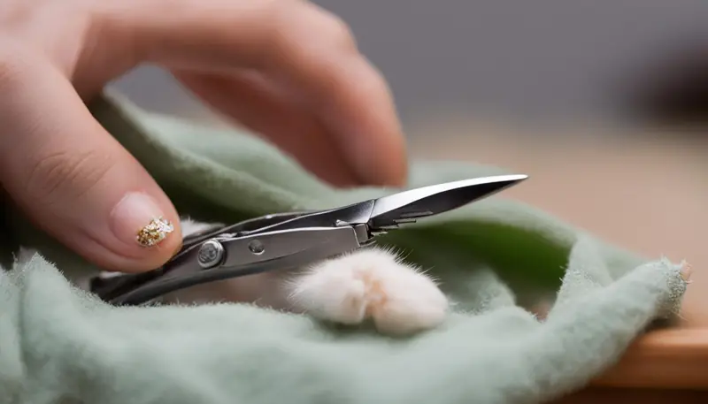 rabbit nail trimming
