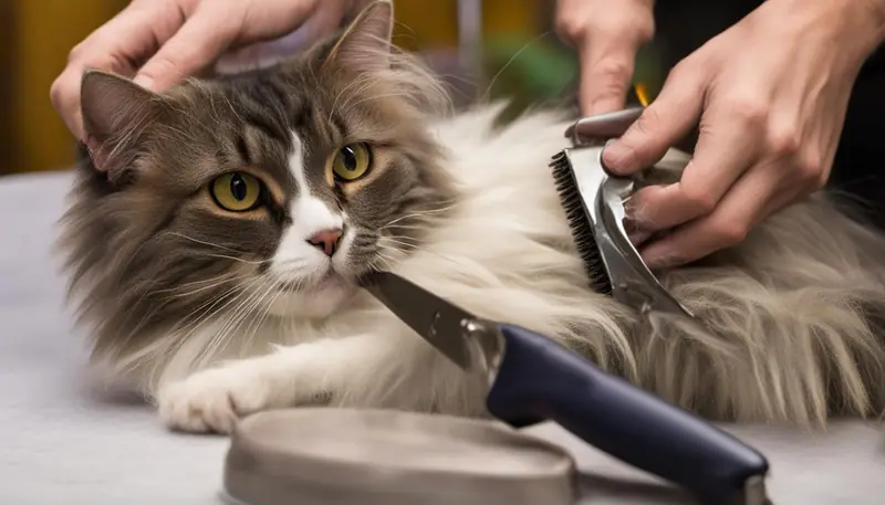 cat grooming