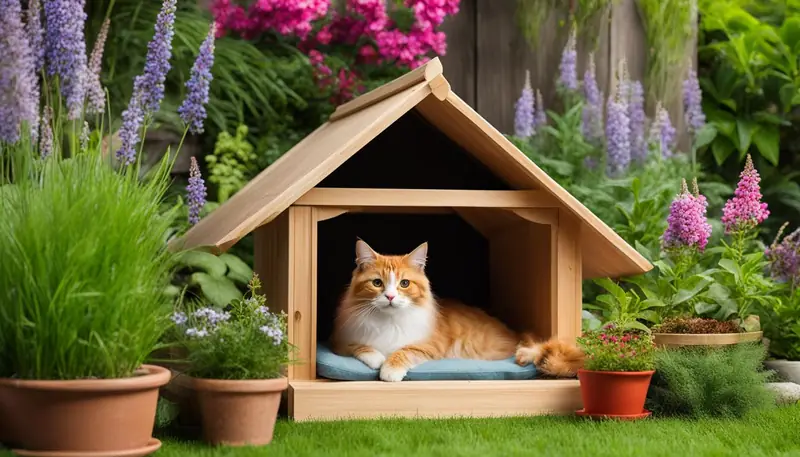 stray cat shelter
