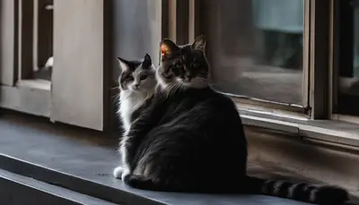 stray cat behavior