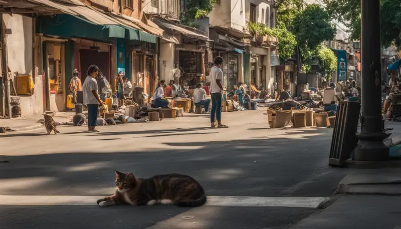 stray cat impact on the neighborhood