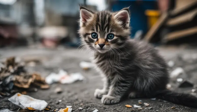 stray kitten
