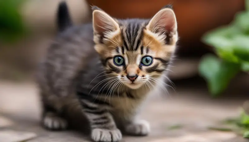 stray kitten behavior