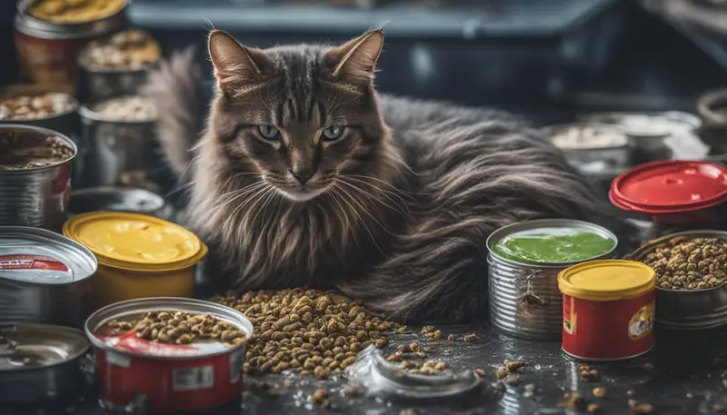 wet cat food and diarrhea