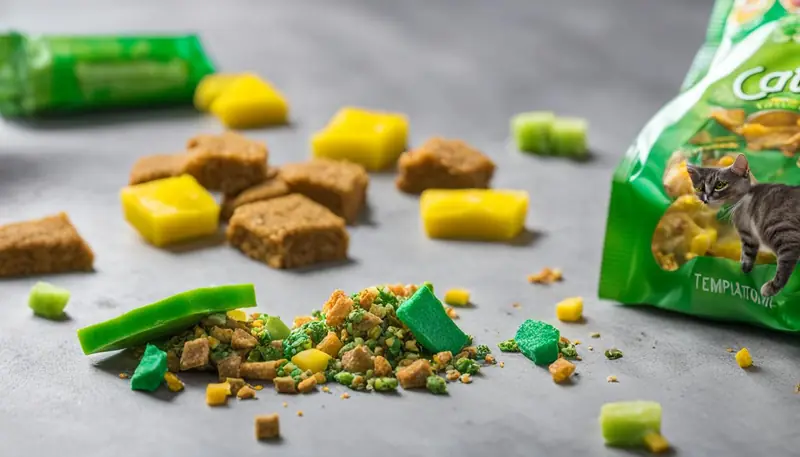 cat treats causing vomiting