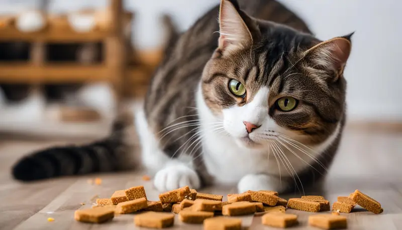 temptations cat treats and vomiting