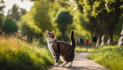 benefits of walking a cat