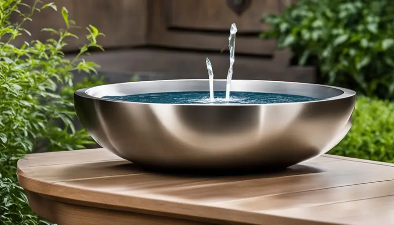 stainless steel cat water fountain