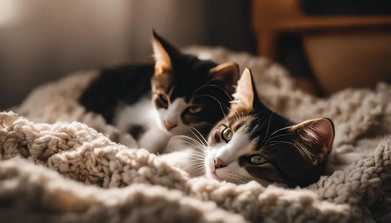 post-birth cat care