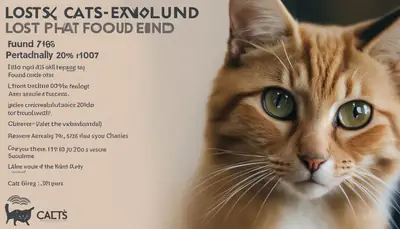lost cat statistics