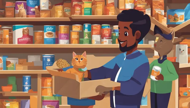 Pet food donation