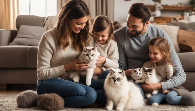 ragdolls as family pets