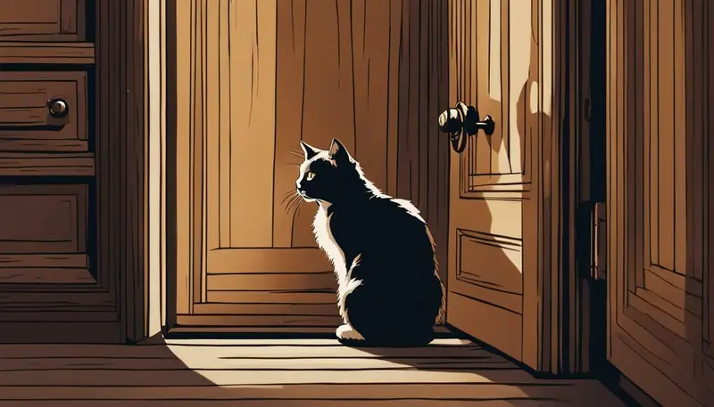 cats dislike closed doors